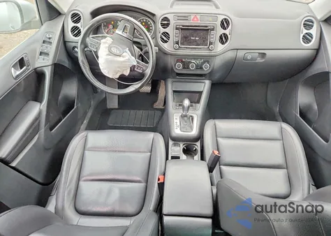 2011 Volkswagen Tiguan S из США, поврежденный, VIN WVGBV7AX9BW549982